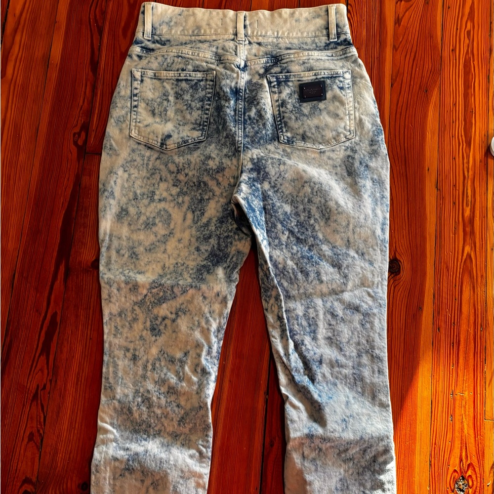 Dolce and Gabbana Acid Wash Jeans